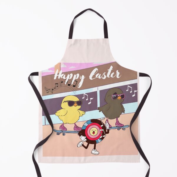 Item preview, Easter retro vinyl cool chicks party squad designed and sold by Bubblegirl17.