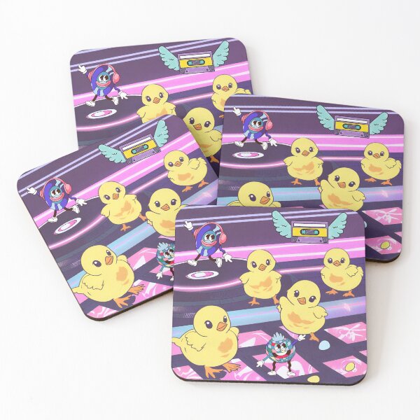 Item preview,     Easter retro vinyl cool chicks on disco track  designed and sold by Bubblegirl17.