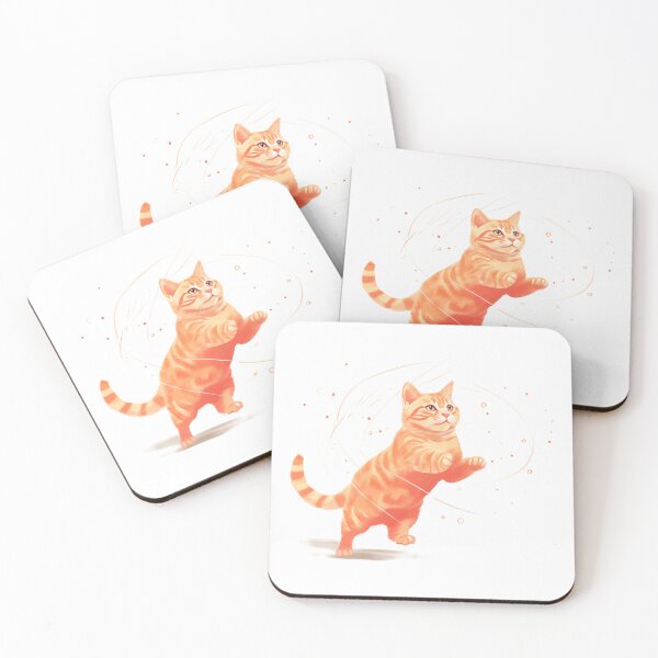 Item preview, Playful OrangeTabby Cat designed and sold by 51sho.