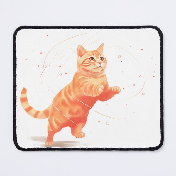 Item preview, Playful OrangeTabby Cat designed and sold by 51sho.