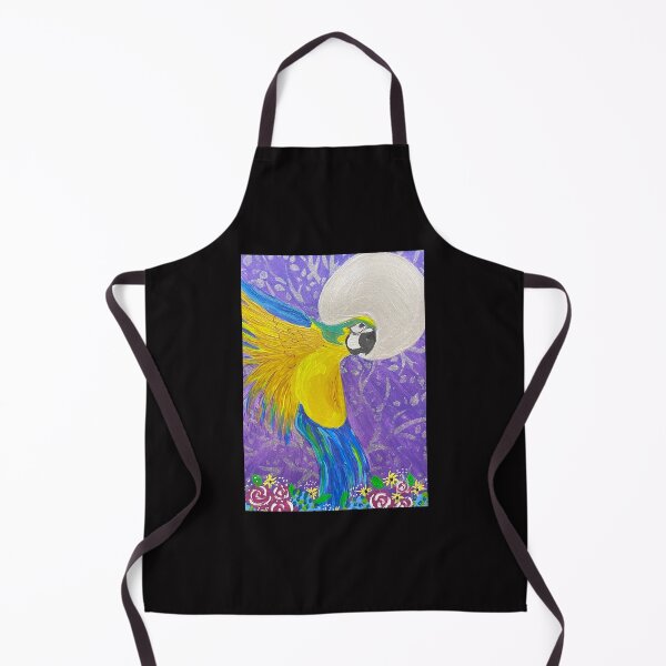 Item preview, Parrot With Flowers Under The moon designed and sold by Ann Marie Olsen.