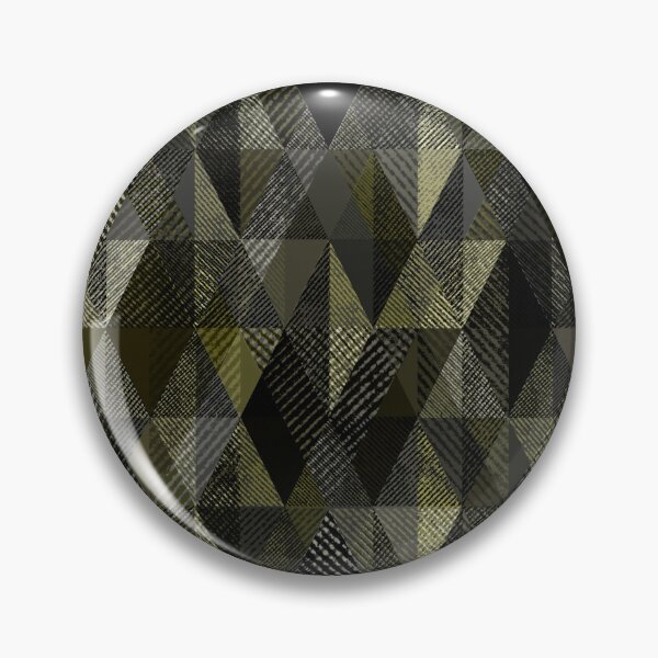 Item preview, Olive, black, grey rhombic textured pattern.  designed and sold by marinaklykva.