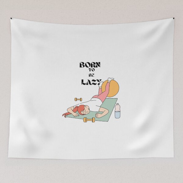 Item preview, Born to be lazy designed and sold by Yerral.