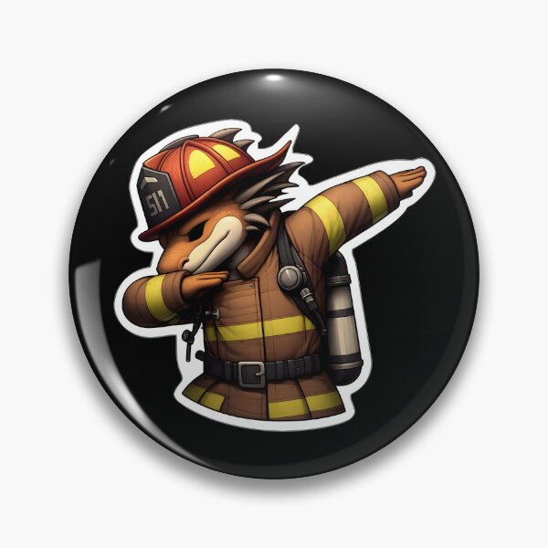 Item preview,  Dabbing Firefighter squirrel designed and sold by Animalpetslover.