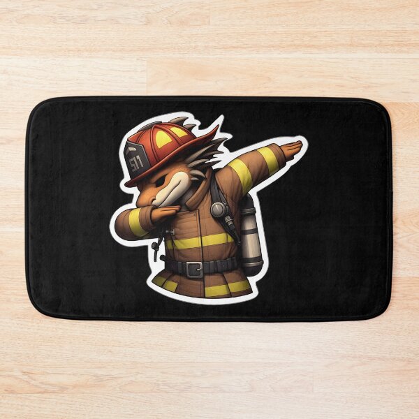 Item preview,  Dabbing Firefighter squirrel designed and sold by Animalpetslover.