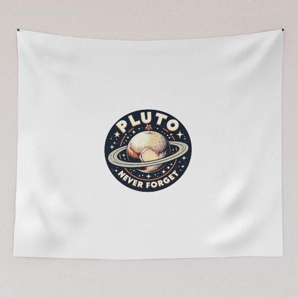Item preview, Pluto never forget design  designed and sold by TRENDSFLARE.