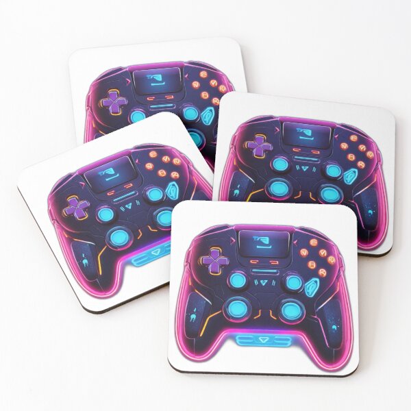 Item preview, Neon Nexus: Futuristic Gaming Controller Logo T-Shirts designed and sold by Leo digital art.
