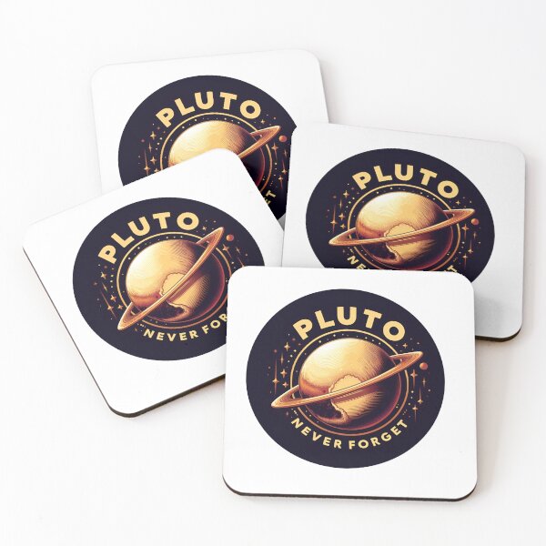 Item preview, Pluto never forget design  designed and sold by TRENDSFLARE.