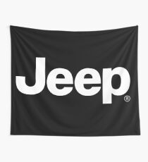 JEEP logo Wall Tapestry