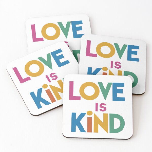 Item preview, Mid-Century Love: Retro Design with Minimalist Typography - Love is Kind designed and sold by HahaHandlesHub.