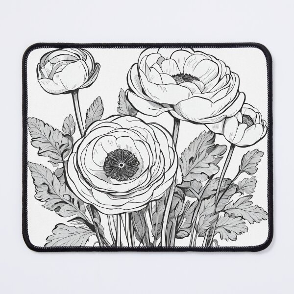 Item preview, Ranunculus flower  designed and sold by A-Wood-.