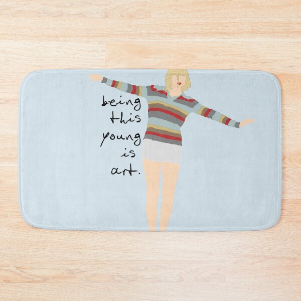 Item preview, "being this young is art" / 1989 taylors version lyrics designed and sold by Consilio88.