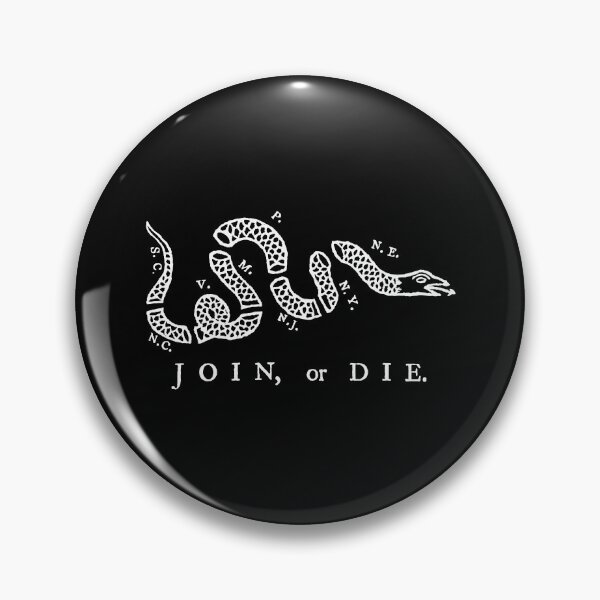 Item preview, Join or Die designed and sold by BUNNYROBBER.