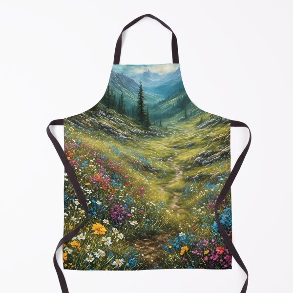 Item preview, Springtime Mountain Path designed and sold by ChanceTwoArt.