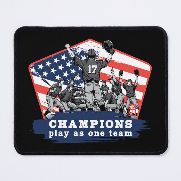 Item preview, USA - American BASEBALL - Champions play as one team - color designed and sold by ArtProjectShop.