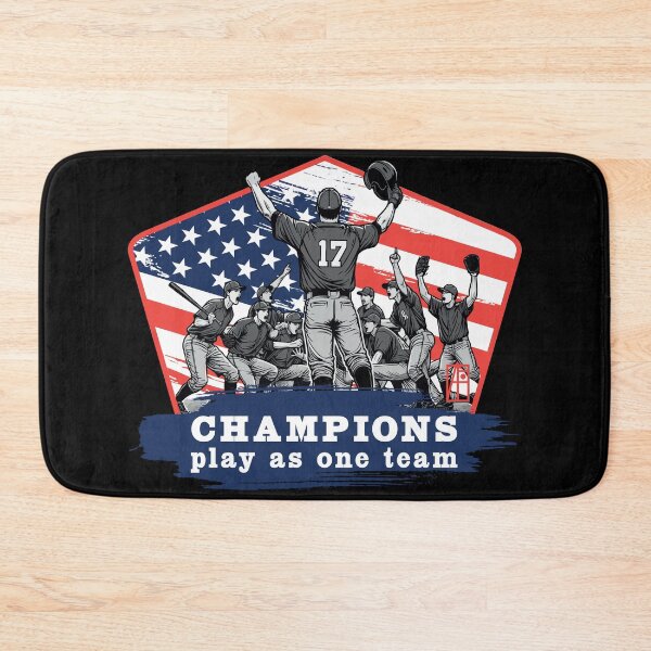 Item preview, USA - American BASEBALL - Champions play as one team - color designed and sold by ArtProjectShop.