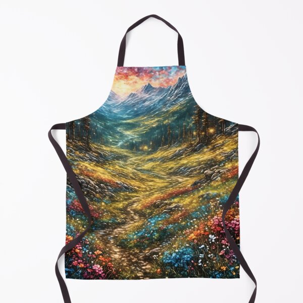Item preview,  Springtime Mountain Path designed and sold by ChanceTwoArt.