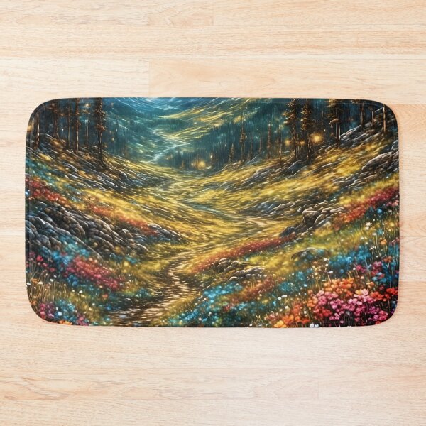 Item preview,  Springtime Mountain Path designed and sold by ChanceTwoArt.