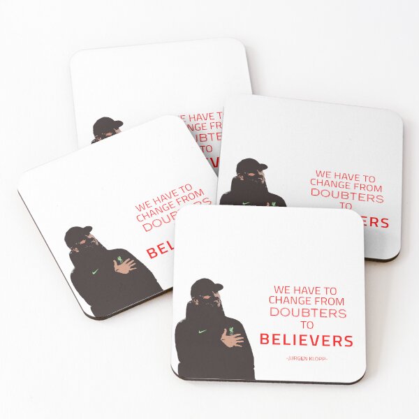 Item preview, DOUTBERS to BELIEVERS- Jurgen Klopp designed and sold by happy-capy.