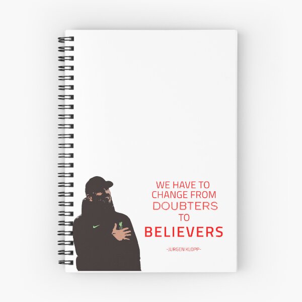 Item preview, DOUTBERS to BELIEVERS- Jurgen Klopp designed and sold by happy-capy.