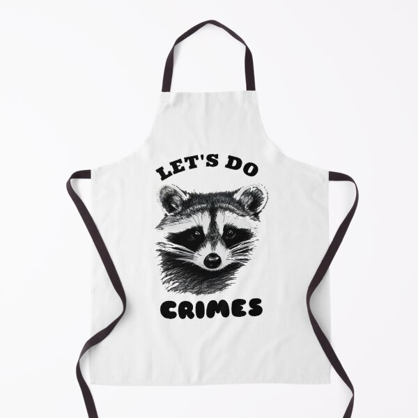 Item preview, Raccoon - Let's Do Crimes designed and sold by Epic.
