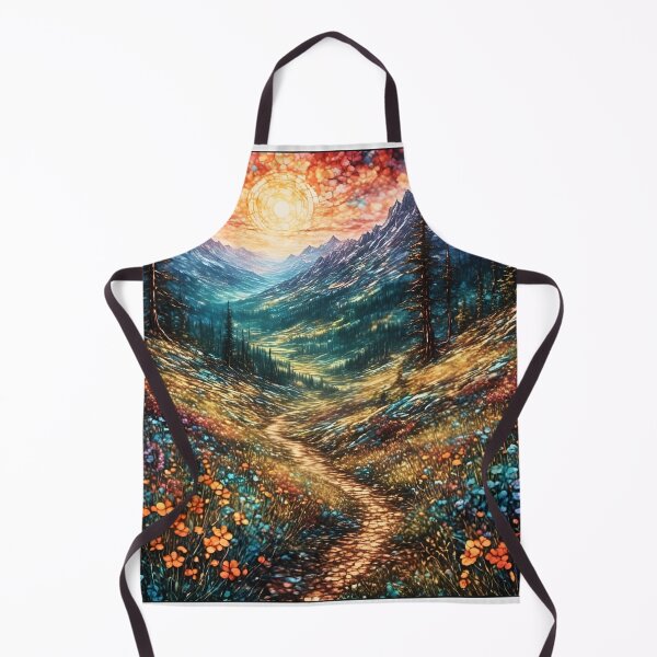Item preview, Springtime Mountain Path designed and sold by ChanceTwoArt.
