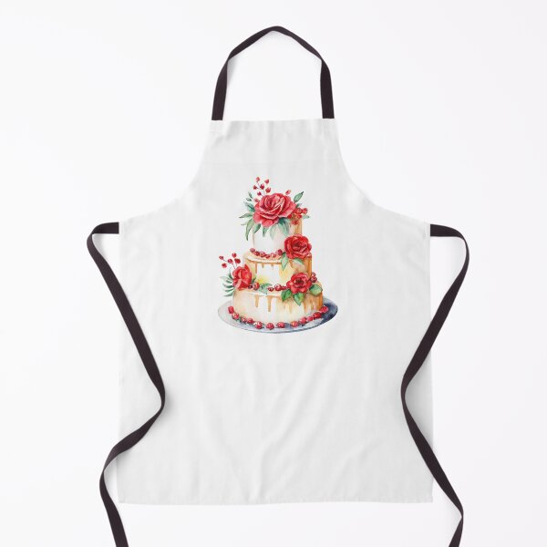 Item preview, Wedding Cake Red Roses designed and sold by junkydotcom.