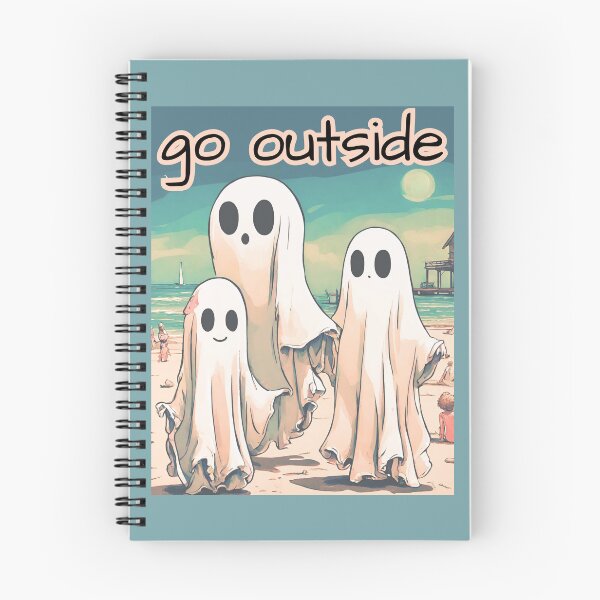 Item preview, Ghost Family at the Beach: Go Outside designed and sold by LivingRoomZoo.