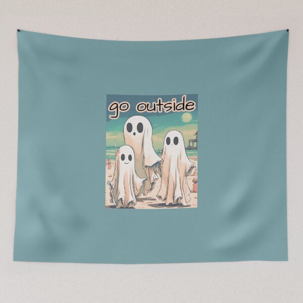 Item preview, Ghost Family at the Beach: Go Outside designed and sold by LivingRoomZoo.