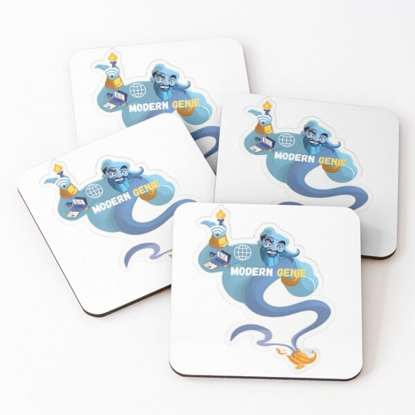 Item preview, Modern Genie overwhelmed by the tech wishes. designed and sold by GALACTICArtsUSA.