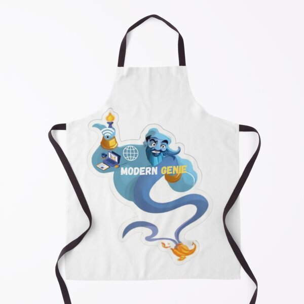 Item preview, Modern Genie overwhelmed by the tech wishes. designed and sold by GALACTICArtsUSA.
