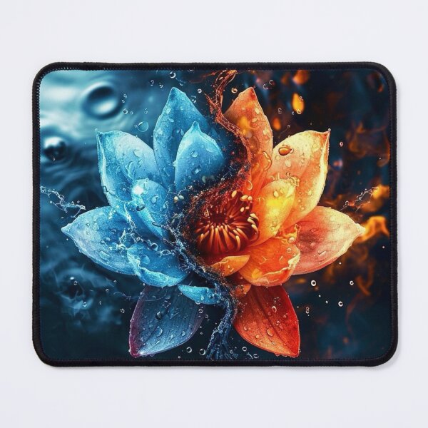Item preview, Contrast between Water and Fire: The Stylized Flower?? designed and sold by TroviTutto.