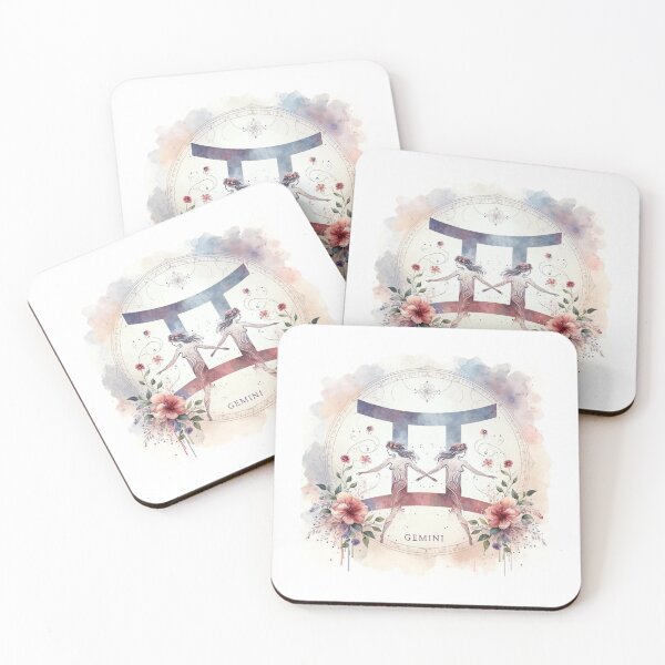 Item preview, Floral Harmony: Gemini Twins designed and sold by SpiriTee.