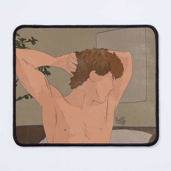Item preview, cute boy with abs waking up (sean ford) designed and sold by twotwo sixteen.
