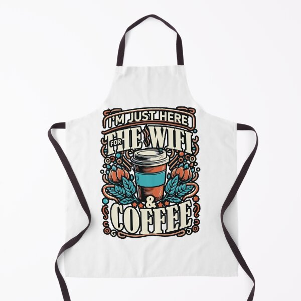 Item preview, I am just here for the wifi and coffee designed and sold by People Tee.