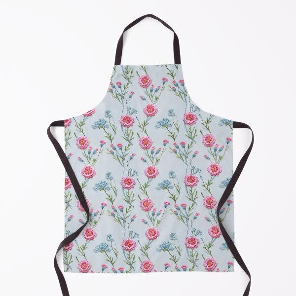 Item preview, Embroidered Sweet William Flowers designed and sold by SimoneBalman.