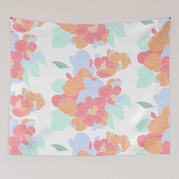 Item preview, Pastel flowers  designed and sold by Flowersonstuff.