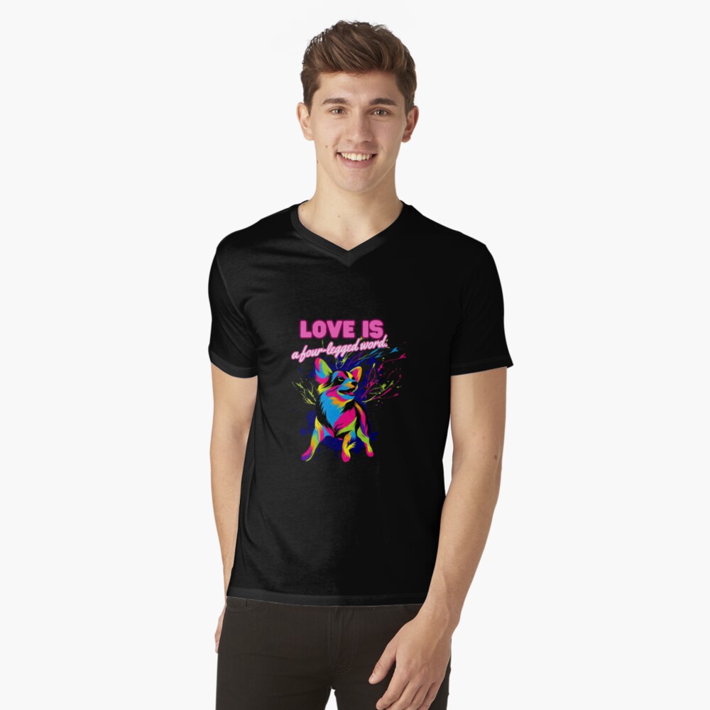 Item preview, V-Neck T-Shirt designed and sold by nncreator.