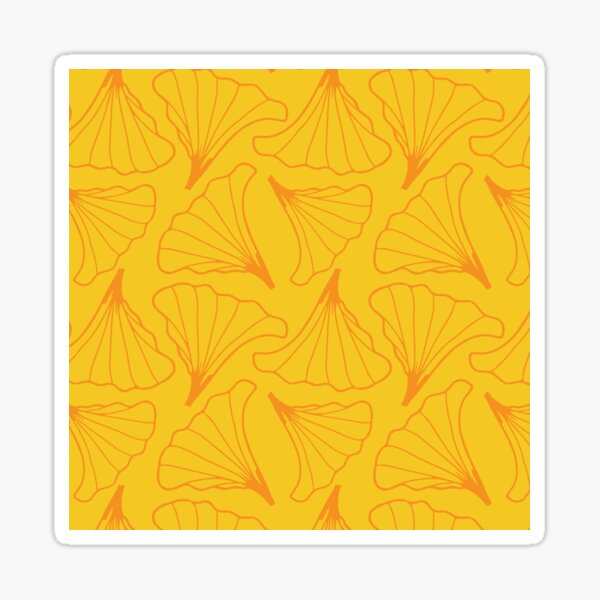 GT011 Gingko Drift Sticker