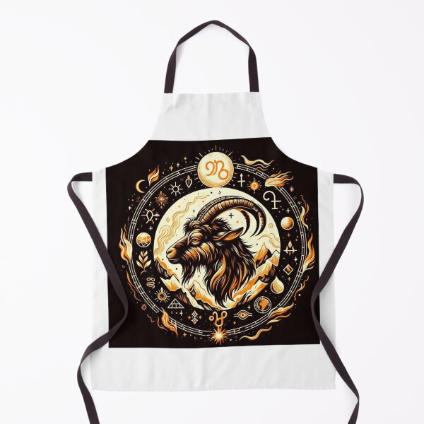 Aperçu de l'œuvre Capricorn Zodiac sign color tattoo créée et vendue par ZodiBlend.