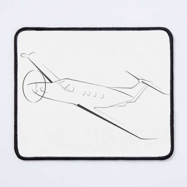 Item preview, Pilatus PC-12 line drawing designed and sold by GregThompson.