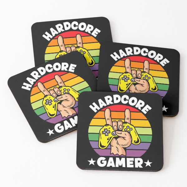 Item preview, Hardcore Gamer, Video Games, Vintage, Retro, Gamer Funny designed and sold by Porcupine Tees ⭐⭐⭐⭐⭐.