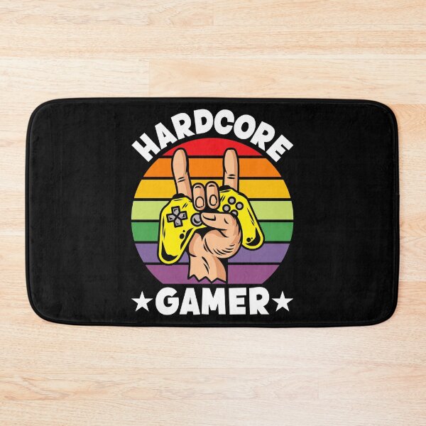 Item preview, Hardcore Gamer, Video Games, Vintage, Retro, Gamer Funny designed and sold by Porcupine Tees ⭐⭐⭐⭐⭐.