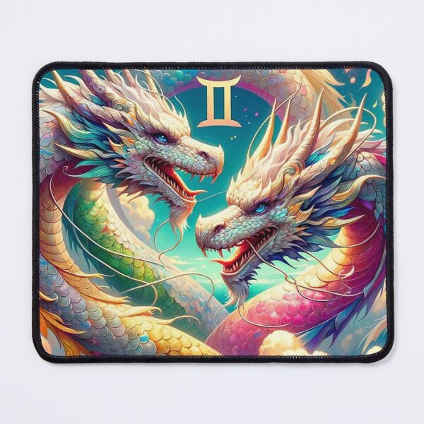 Item preview, Twin Dragons Gemini designed and sold by ZodiBlend.