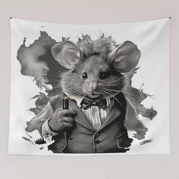 Item preview, The Big Detective Mr. Mouse designed and sold by OnlyClassicArt.