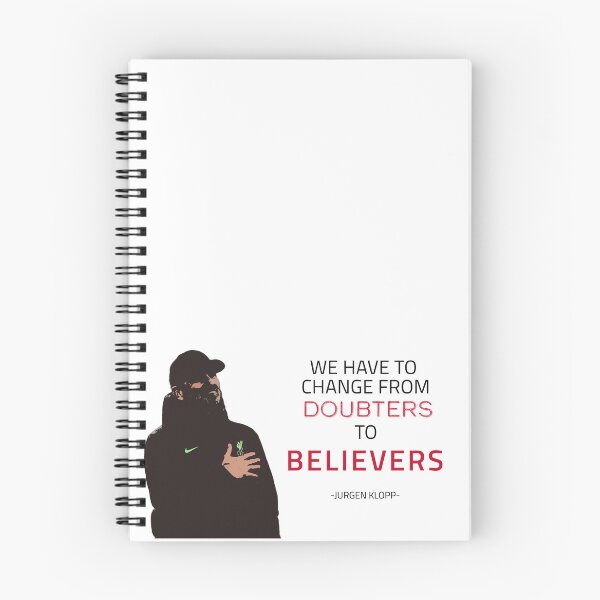 Item preview, DOUTBERS to BELIEVERS- Jurgen Klopp designed and sold by happy-capy.