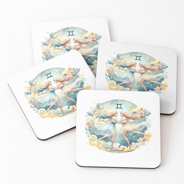 Item preview, Cloudbound Twins: Gemini's Ethereal Journey designed and sold by SpiriTee.