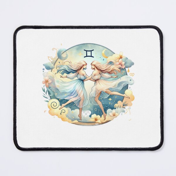 Item preview, Cloudbound Twins: Gemini's Ethereal Journey designed and sold by SpiriTee.