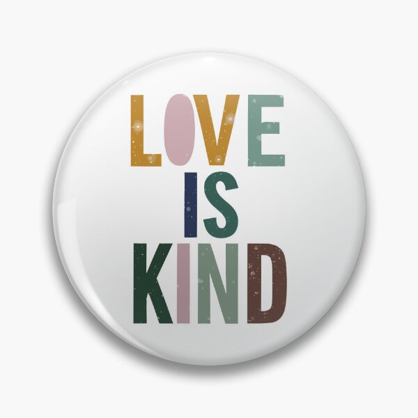 Item preview, Love is Kind - Scandinavian Minimalist Typography designed and sold by HahaHandlesHub.