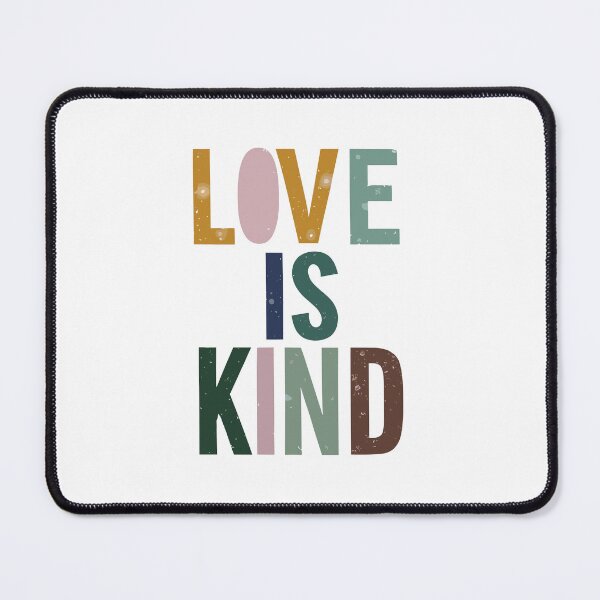 Item preview, Love is Kind - Scandinavian Minimalist Typography designed and sold by HahaHandlesHub.